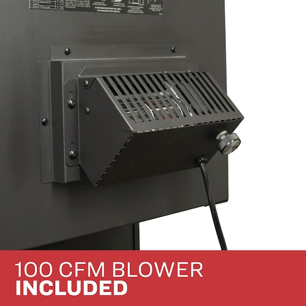 Ashley Hearth Products 3,200 Sq Ft EPA Certified Large Pedestal Wood Stove - AW3200E-P