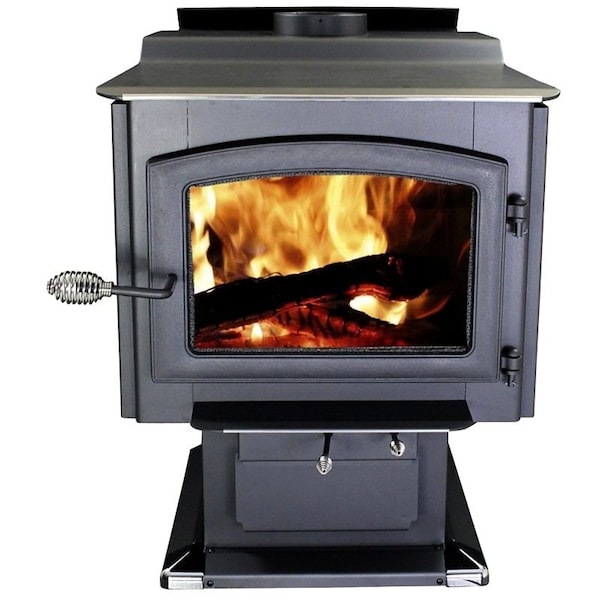Ashley AW3200EP Freestanding Large Pedestal Wood Stove, 24 in W, 39 in D, 3212 in H - AW3200E-P*