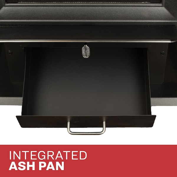 Ashley Hearth Products 2,500 Sq Ft EPA Certified Pedestal Wood Stove - AW2520E-P
