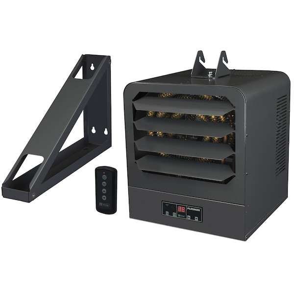 King Electric Electric Unit Heater W/ Mount Bracket, 1 or 3 Phase, 240V, 7.5kW - KB2407-3MP-P