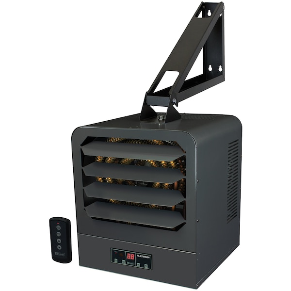 King Electric Electric Unit Heater W/ Mount Bracket, 1 or 3 Phase, 240V, 7.5kW - KB2407-3MP-P