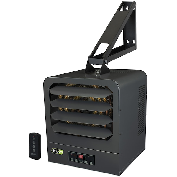 King Electric Electric Unit Heater W/ Mount Bracket, 240V, 1 Phase, 7.5kW - KB2407-1-B2-ECO