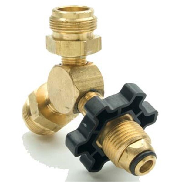 Book Publishing Co Propane Y Male Adapter With Handwheel - GR83348