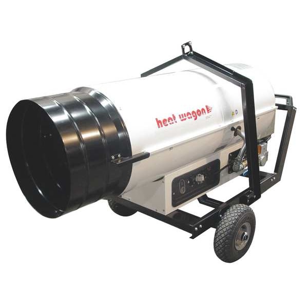 Heat Wagon Portable Gas Ducted Tent and Remediation Heater, Vapor Propane, Natural Gas, Direct Spark, 31 in Wx - DG250