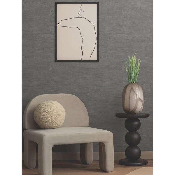 York Wallcoverings Higher Ground Geo Onyx Wallpaper - FM1032