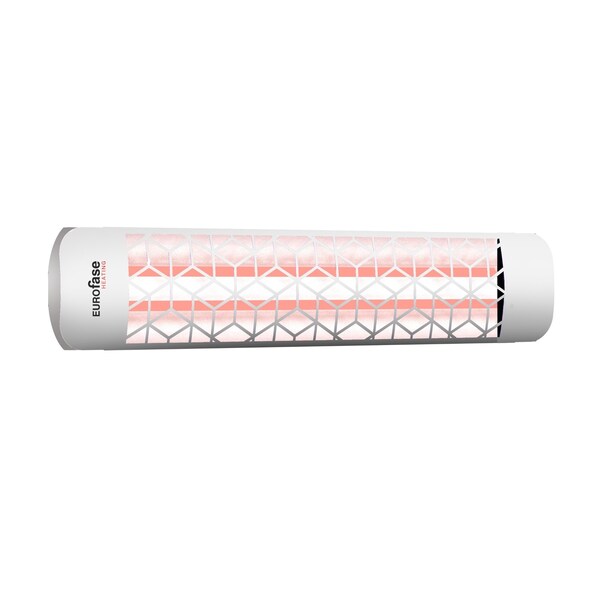 Eurofase White Stella Decor Plate Upgrade Kit For Eurofase 39in Patio Heaters - EF39DCW6