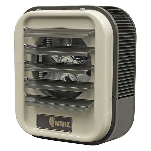 Qmark Fan Forced Electric Unit Heater, Wall & Ceiling, 3 Phase, 208/240VAC, 18.7kW/25kW, 30 in H - MUH252
