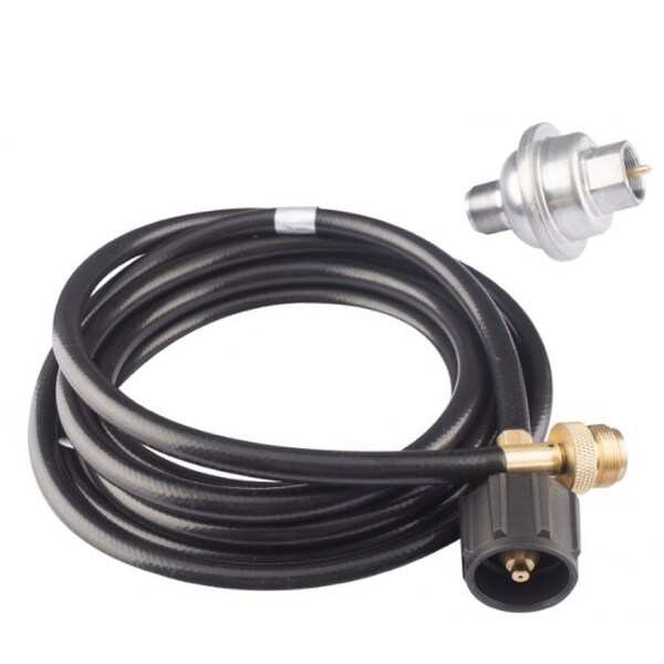 Ghp GHP Dyna-Glo Black Metal Extension Hose/Fuel Filter Kit - HAKITDG
