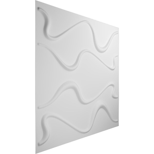 Ekena Millwork 19 5/8in. W x 19 5/8in. H Versailles EnduraWall 3D Wall Panel Covers, Total 32.1 Sq. Ft., 12PK - WP20X20VEWH-CASE-12