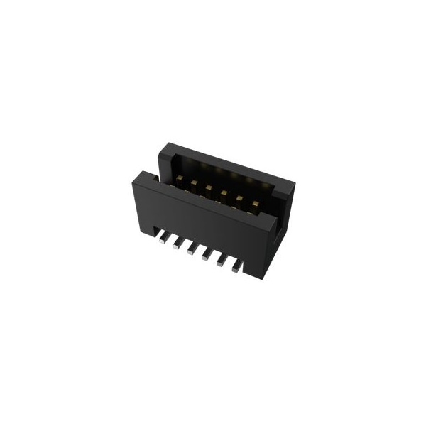 Conector de placa FCI, 20 contactos, 2 hileras, macho, recto, paso de 0.05 pulgadas, terminal montado en superficie - 20021221-00020T4LF