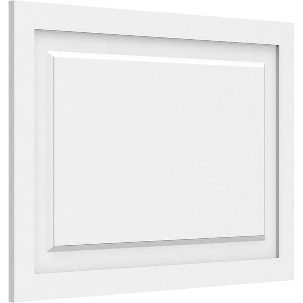 Ekena Millwork Harrison Raised Panel Decorative Wall Panel, 32"W x 22"H x 5/8"P - WALP32X22X062HAR