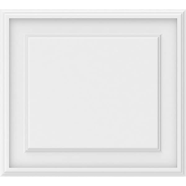 Ekena Millwork Legacy Raised Panel Decorative Wall Panel, 20"W x 18"H x 5/8"P - WALP20X18X062LEG
