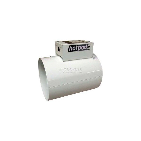 Tpi TPI Hotpod 8" Diameter Inlet Duct Mounted Heater Cord Set HP8-1440120-2CT 1440/720W 120V - HP814401202CT