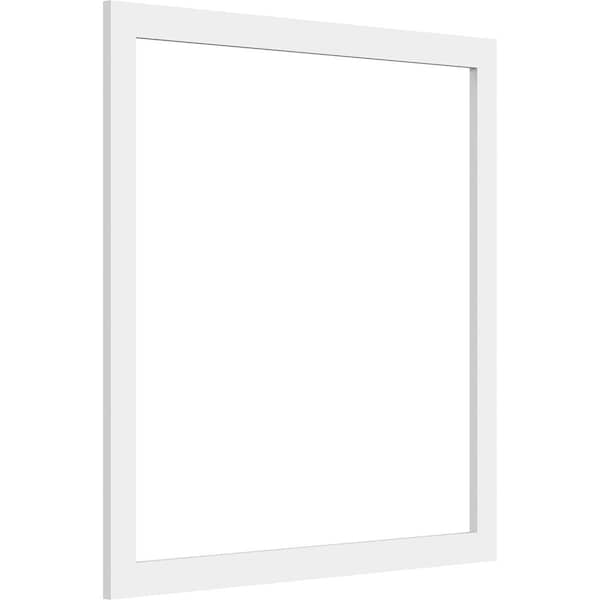 Ekena Millwork Prescott Decorative Wall Panel (Two-Piece), 26"W x 26"H x 3/8"P - WALP26X26X037PRE