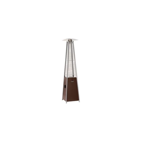 Hiland Quartz Glass Tube Patio Heater, 40000 BTU, Propane, Bronze - HLDS01-GTHG