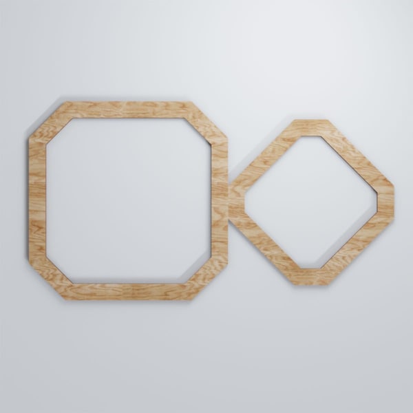 Ekena Millwork Medium Lockhart Decorative Fretwork Wood Wall Panels, Red Oak, 26 1/4"W x 15 3/8"H x 3/8"T - WALW16X16X0375LKHRO