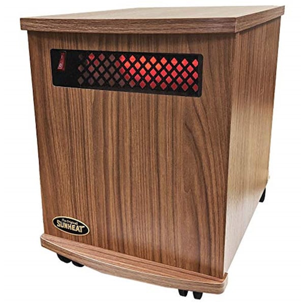 Gongs USA1500 5 Year Warranty Infrared Fully Heater, American Walnut - GO1891538