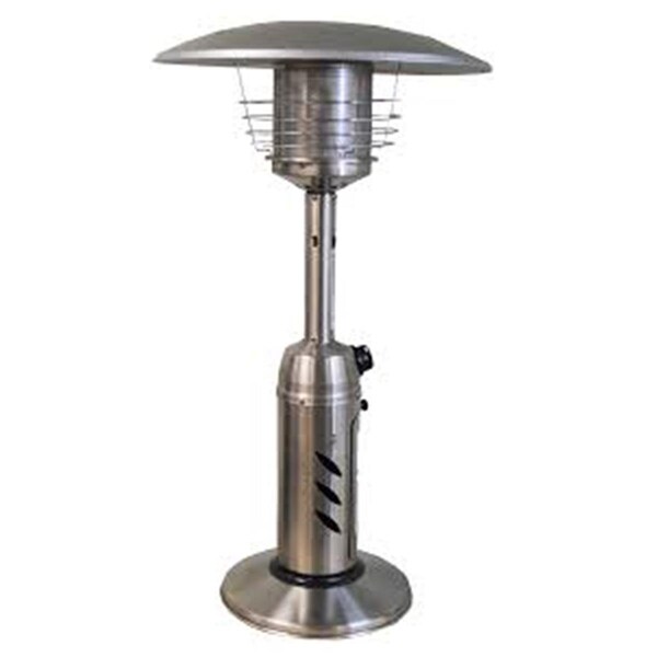 Sunheat Intl Traditional Round Design Tabletop Patio Heater - Stainless Steel - 99505