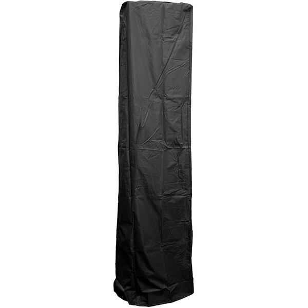 Gardencontrol Heavy Duty Waterproof Square Glass Tube Heater Cover, Black - GA2095303
