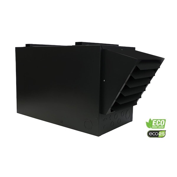 King Electric High Air Velocity Electric Unit Heater, 3 Phase, 240/208V, 11.5kW - KFUH2412-3-2S3-ECM