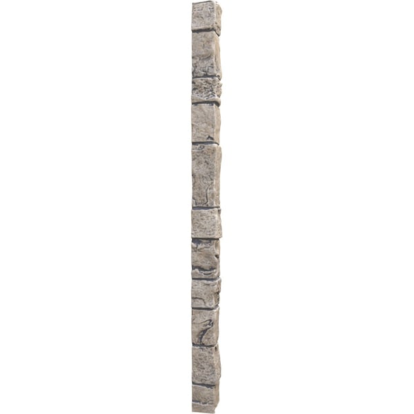 Ekena Millwork Universal Outside Corner for StoneWall Faux Stone Siding Panels - PNUOC03X48LG