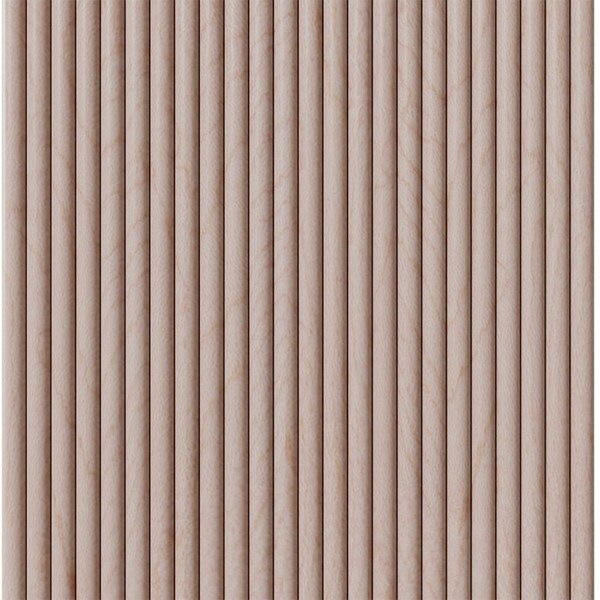 Designs Of Distinction 1" Double Bead Tambour - Hard Maple (12"W x 48"L) - 011248105HM1
