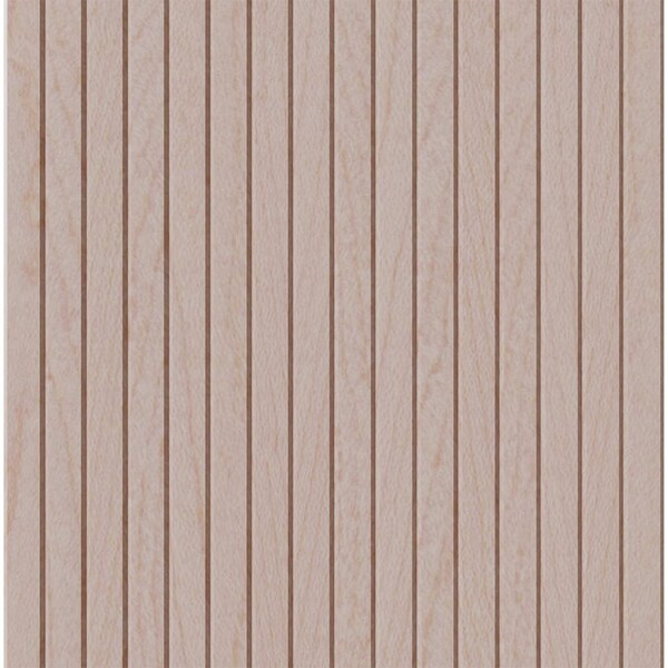 Designs Of Distinction 3/4" Thin Bevel Slat Tambour - Hard Maple (12"W x 48"L) - 011248201HM1
