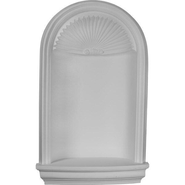 Ekena Millwork 27 3/8"W x 45 1/4"H x 11 3/4"D Edwards Wall Niche (RO: 22 1/4"W x 39 1/8"H x 7 1/4"D) - NCH27X45ED