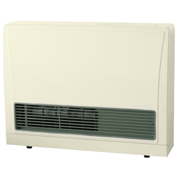Rinnai Direct Vent Wall Furnace, Propane Gas Indoor Space Heater Wall Furnace, 21,700 BTU, White - EX22DTWP