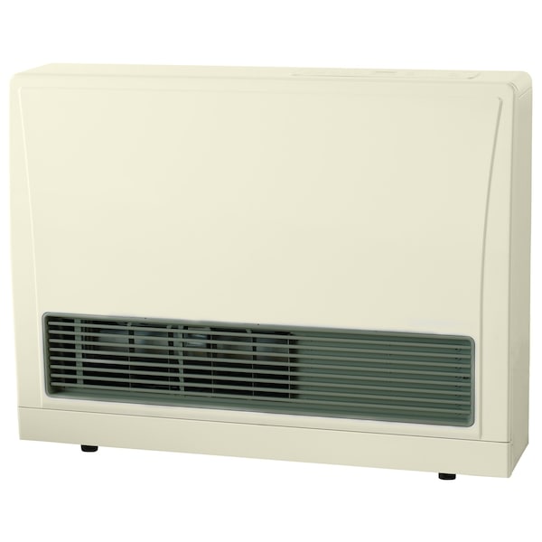 Rinnai Direct Vent Wall Furnace, Propane Gas Indoor Space Heater Wall Furnace, 21,700 BTU, White - EX22DTWP