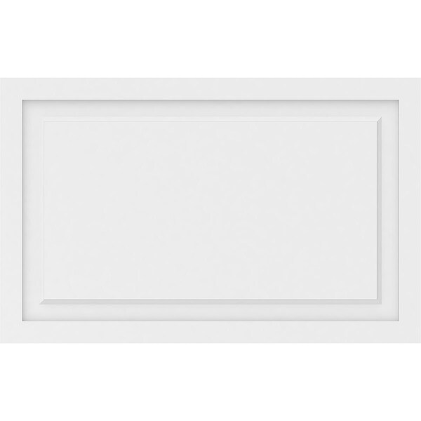Ekena Millwork Harrison Raised Panel Decorative Wall Panel, 38"W x 24"H x 5/8"P - WALP38X24X062HAR