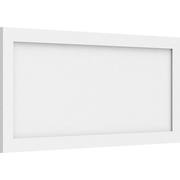 Ekena Millwork Cornell Flat Panel Decorative Wall Panel, 40"W x 18"H x 5/8"P - WALP40X18X062CNL