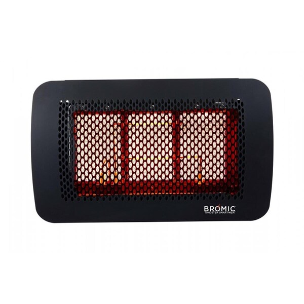 Recinto Tungsten Smart Heat 300 Series Natural Gas Outdoor Patio Heater - Silver - RE3373276