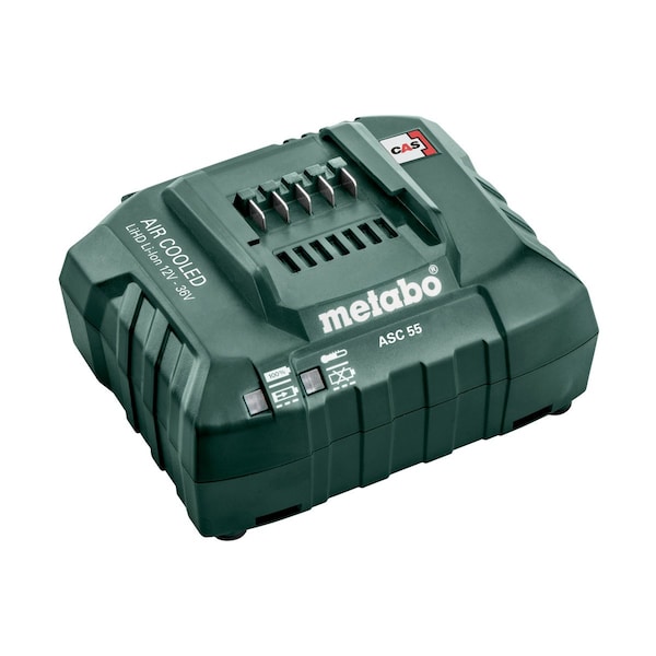 Metabo Battery Charger For Li-Ion 14.4V-36V - ASC 55 BATTERY CHARGER 120V