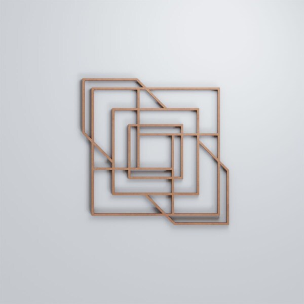 Ekena Millwork Small Norwood Decorative Fretwork Wood Wall Panels, Wood (Paint Grade), 11 3/8"W x 11 3/8"H x 3/8"T - WALW12X12X0375NWDMF