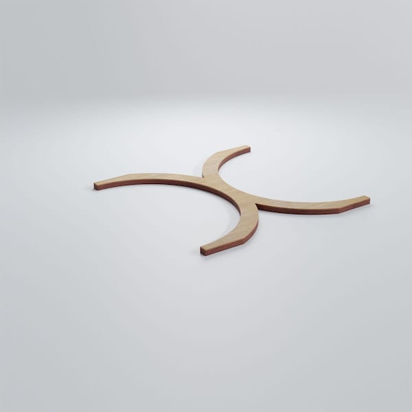 Ekena Millwork Small Beacon Decorative Fretwork Wood Wall Panels, Birch, 11 3/8"W x 11 3/8"H x 3/8"T - WALW12X12X0375BEABI