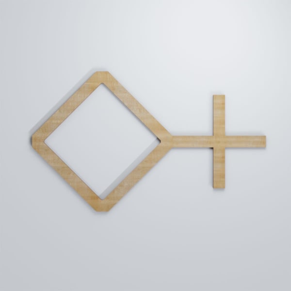 Ekena Millwork Medium Cameron Decorative Fretwork Wood Wall Panels, Birch, 25 5/8"W x 15 3/8"H x 3/8"T - WALW16X16X0375CAMBI