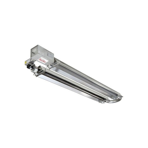 Sunstar Heating Products SunStar SIU Series Natural Gas Infrared U Tube Tough Guy Heater, 40' Tube Length, 125000 BTU - SIU125-40-TG-N5