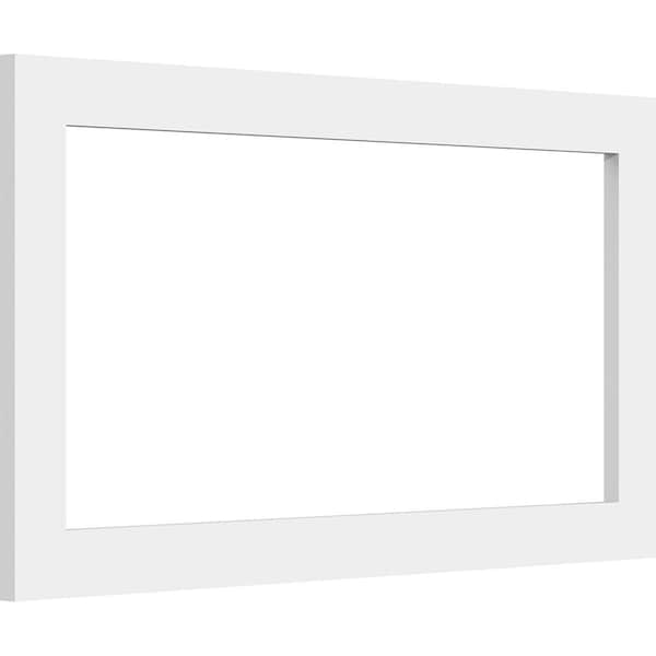 Ekena Millwork Prescott Decorative Wall Panel (Two-Piece), 22"W x 12"H x 3/8"P - WALP22X12X037PRE