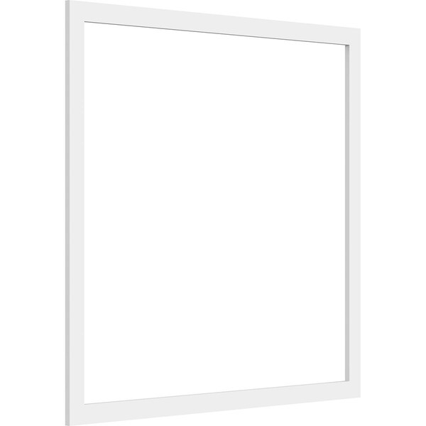 Ekena Millwork Prescott Decorative Wall Panel (Two-Piece), 34"W x 32"H x 3/8"P - WALP34X32X037PRE