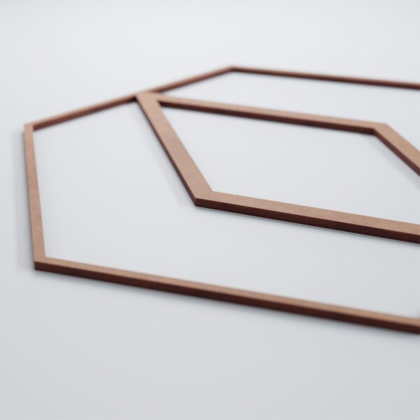 Ekena Millwork Large Hillrose Decorative Fretwork Wood Wall Panels, Wood (Paint Grade), 23 3/8"W x 23 3/8"H x 3/8"T - WALW24X24X0375HREMF