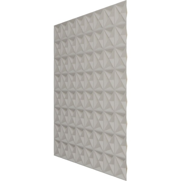 Ekena Millwork 19 5/8in. W x 19 5/8in. H Coralie EnduraWall Decorative 3D Wall Panel Covers 2.67 Sq. Ft. - WP20X20CIBGL