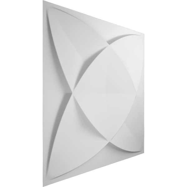 Ekena Millwork 19 5/8in. W x 19 5/8in. H Speedwell EnduraWall 3D Wall Panel Covers Total 133.73 Sq. Ft., 50PK - WP20X20SWWH-CASE-50