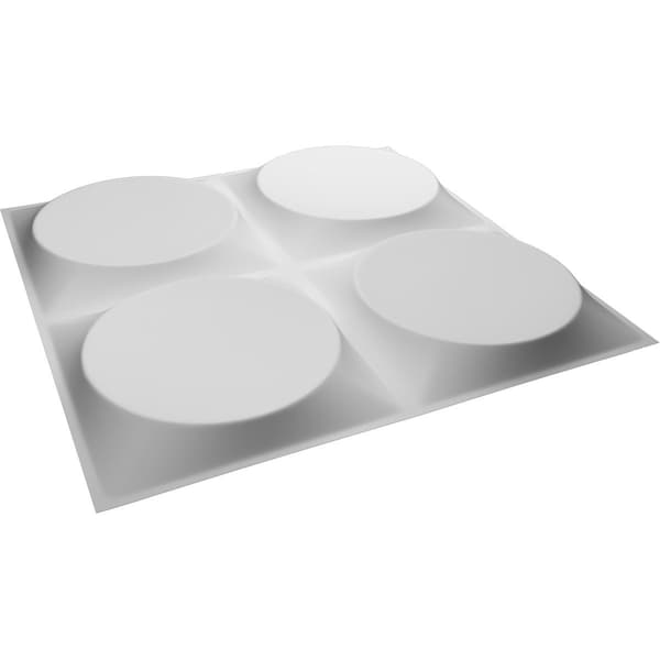 Ekena Millwork 19 5/8in. W x 19 5/8in. H Adonis EnduraWall Decor 3D Wall Panel Covers, Total 32.1 Sq. Ft., 12PK - WP20X20ADWH-CASE-12