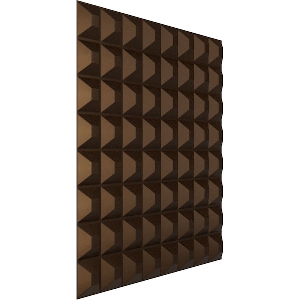 Ekena Millwork 19 5/8in. W x 19 5/8in. H Bradford EnduraWall Decorative 3D Wall Panel Covers 2.67 Sq. Ft. - WP20X20BRCAB