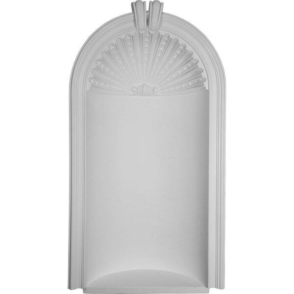 Ekena Millwork 35 1/4"W x 65 1/2"H x 12 5/8"D Berkshire Wall Niche (RO: 28 3/4"W x 60"H x 11 3/4"D) - NCH35X65BE