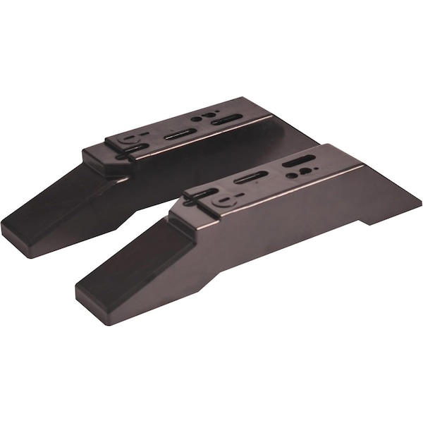 Generic Base Feet For MG Style Gas Space Heaters Greater than 10,000 BTU, Black Finish - BF09B-BK