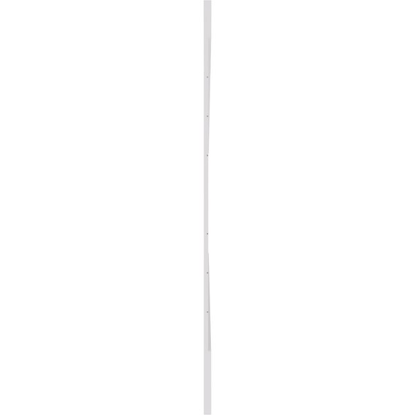 Ekena Millwork 36"H x 94 1/2"W Mid Century Modern PVC Wainscot Paneling Kit - WPK36X94MCM
