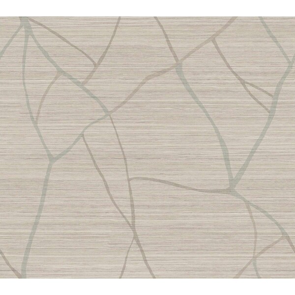 York Wallcoverings Raska Taupe Wallpaper - AG2082