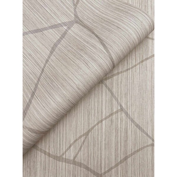 York Wallcoverings Raska Taupe Wallpaper - AG2082